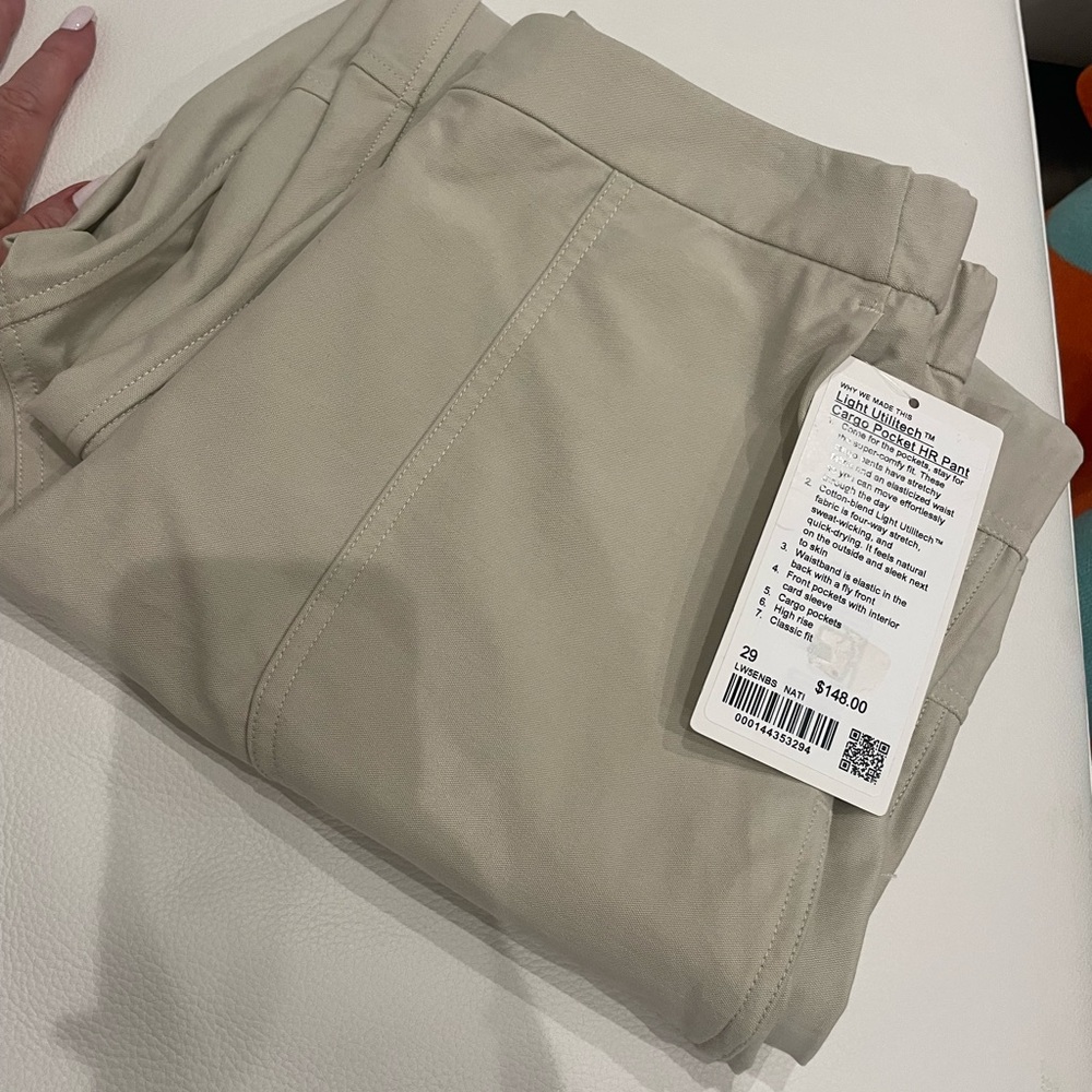 Lululemon Utilitech Cargo Pocket HR Pant